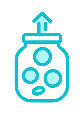Savings pot illustration